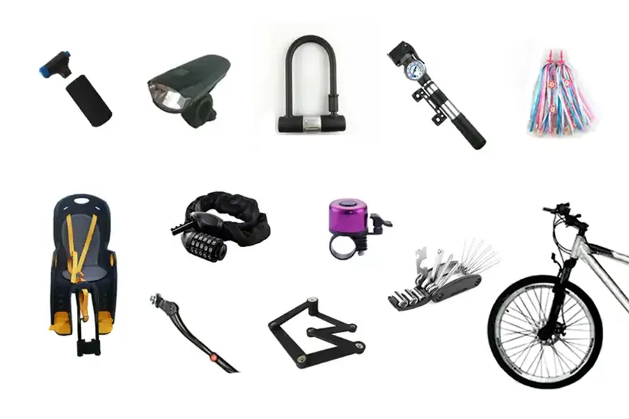 Beginner s List of Must Have Bike Accessories SHINE SOON